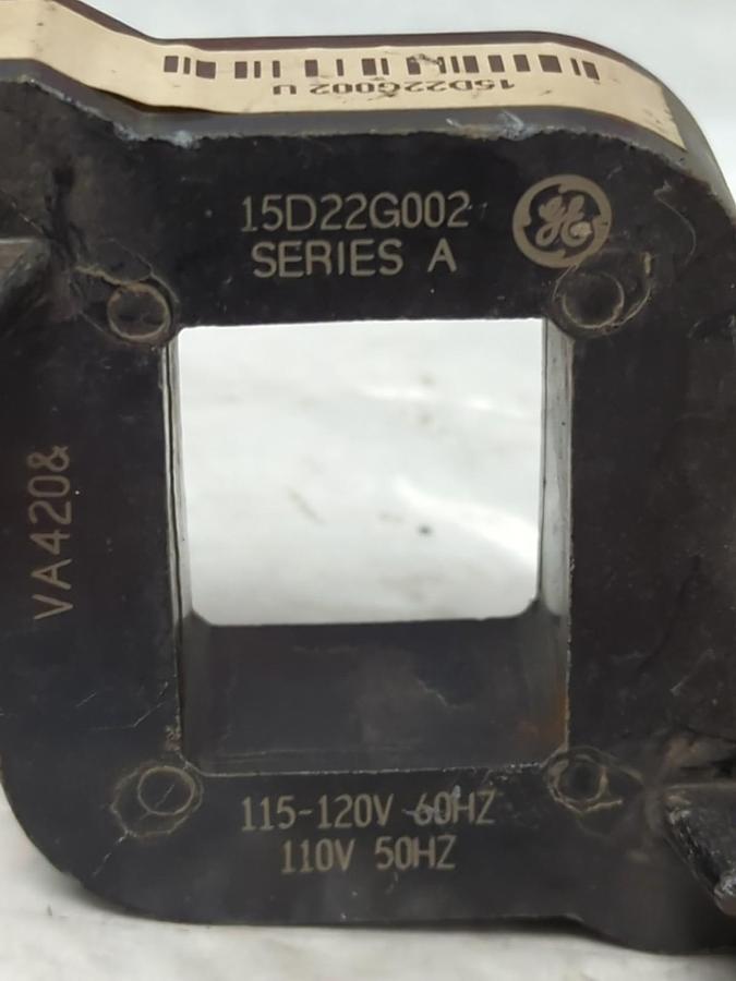 Used GE,15D22G002,SERIES A COIL 115-120V 60HZ 110V 50HZ PRE-OWNED