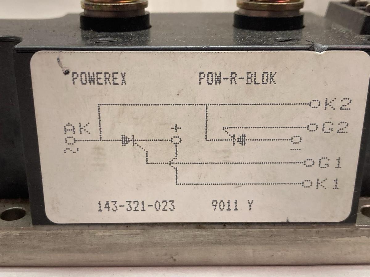 Used Powerex,POW-R-BLOK 143-321-023 9011,IGBT Module
