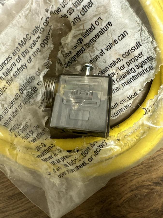Mac Valves Inc,MPM,24V Sensor Cable