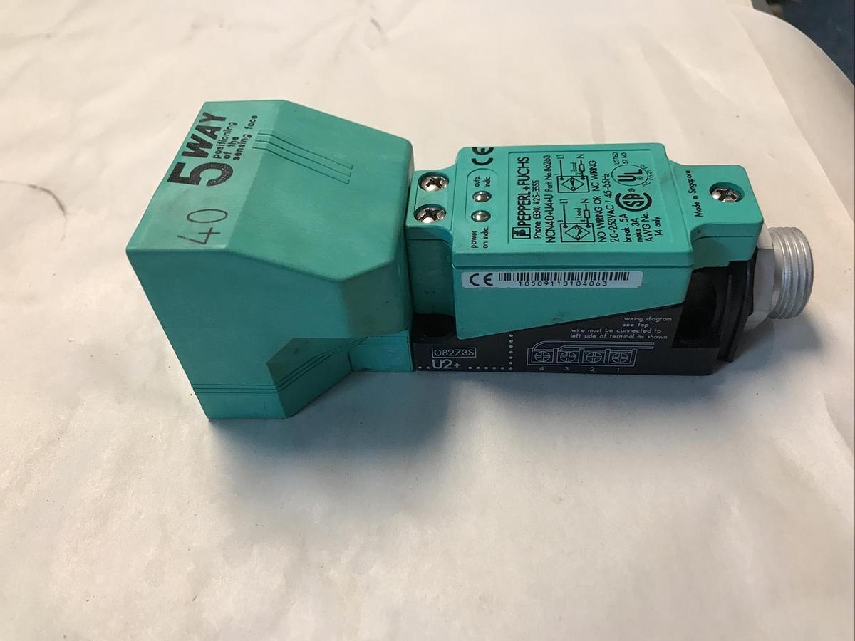 Pepper L Fuchs,NCN40-U4-U,Proximity Sensor 86263