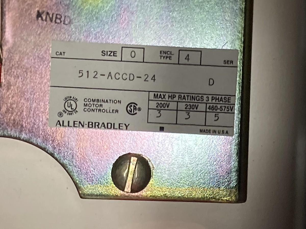 Allen-Bradley,512-ACCD-24,Nema Combination Starter