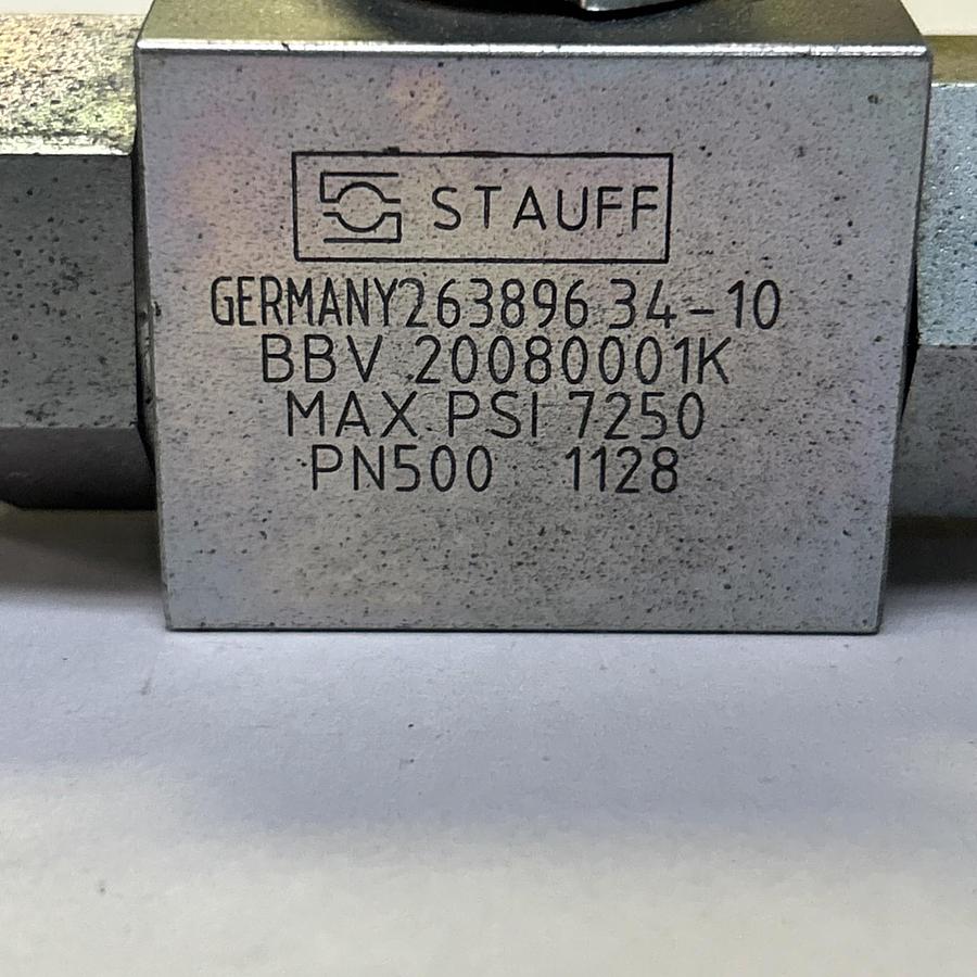 STAUFF,BBV20080001K,BALL VALVE NOS
