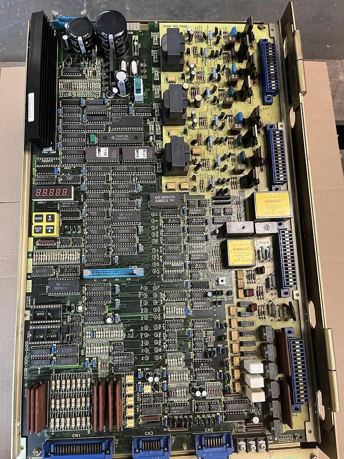 Used GE FANUC,A06B-6055-S422,AC SPINDLE SERVO DRIVE UNIT