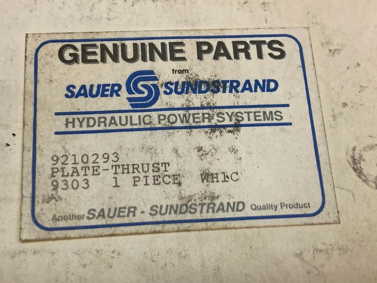 Used Sauer-Danfoss,9210293,Thrust/Show Plate
