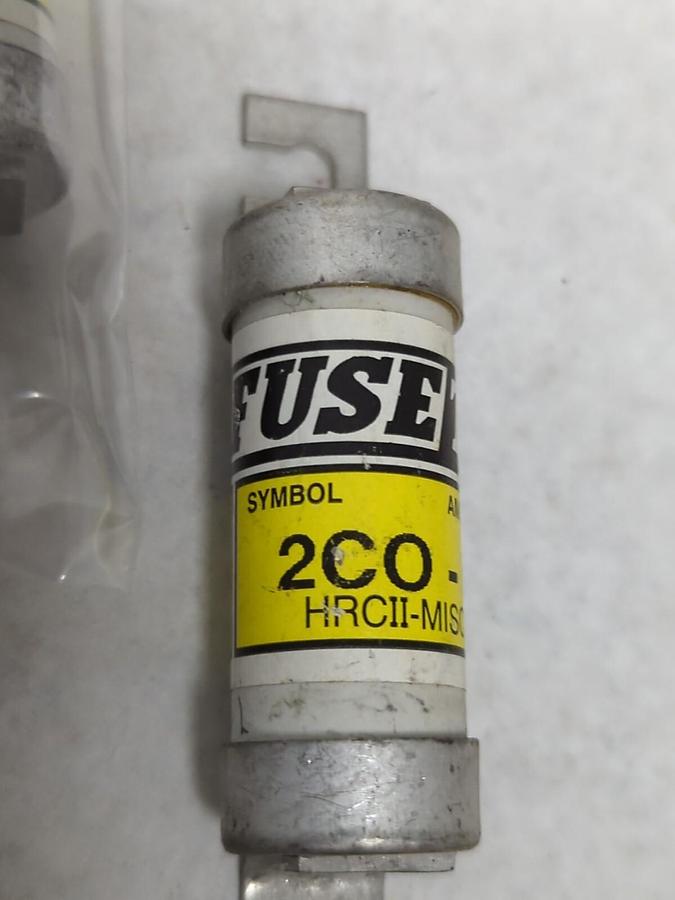 Used FUSE TEK,2CO-60,BOLT ON FUSE 60 AMP600V LOT OF 5 PRE-OWNED
