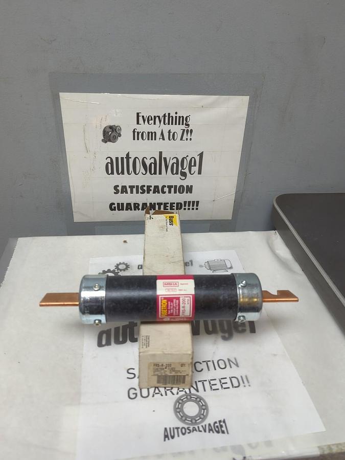 COOPER BUSSMANN,FRS-R-200,FUSETRON 200 AMP FUSE NOS