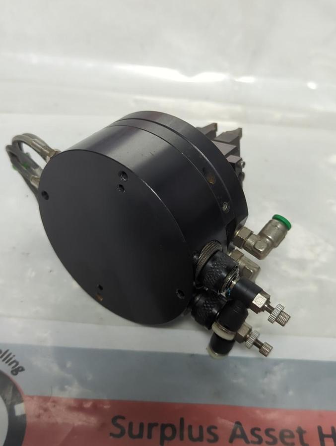 Used AGI,AGR-2,ROTARY ACTUATOR ASSY WITH AGP-250 GRIPPER PRE-OWNED