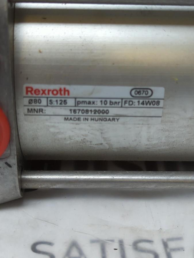 REXROTH,1670812000,PNEUMATIC ACTUATOR/CYLINDER 10 BAR NOS