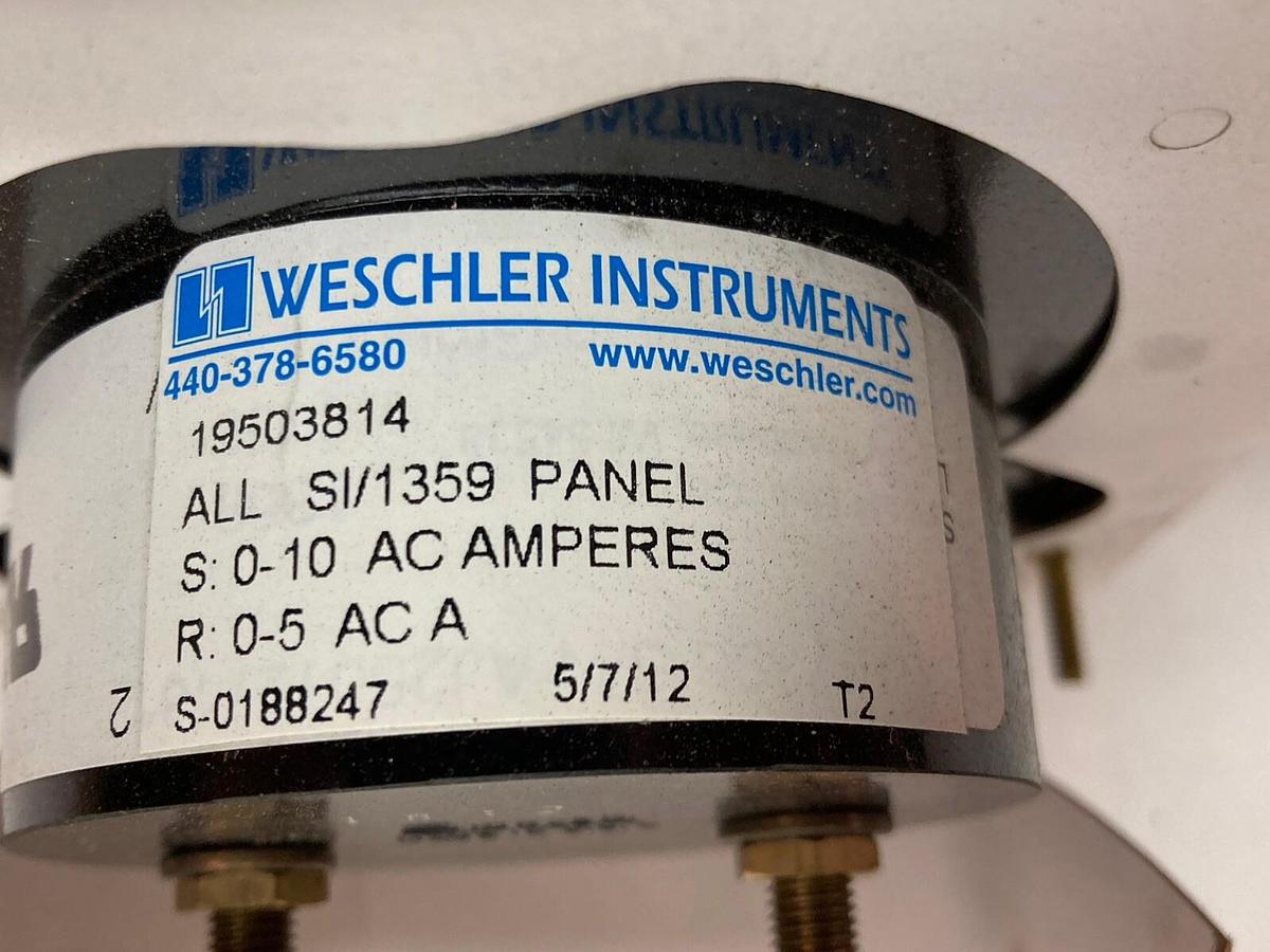 Simpson/Weschler,19503814,Panel Meter ATI SI/1359 R:0-5 ACA S:0-10 AAC NOS