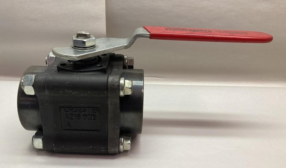 Used Flowserve Worcester Controls,24446TSE V77R R2,Ball Valve 2-1/2 Inch Bore