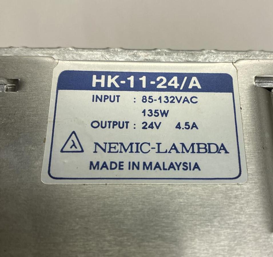 Nemic-Lambda,HK-11-24/A,Power Supply Module Input 85-132VAC Output 24V 4.5A