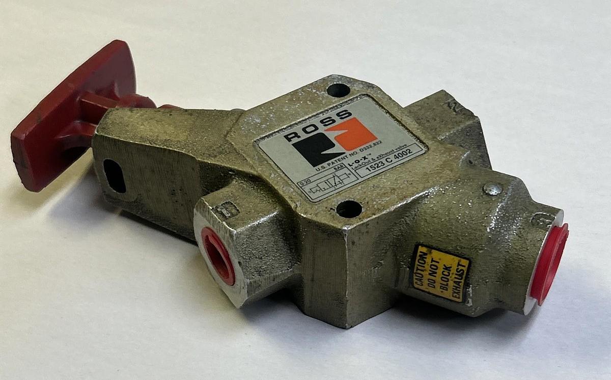 Used ROSS CONTROLS,1523C4002,EXHAUST VALVE LOCK-OUT