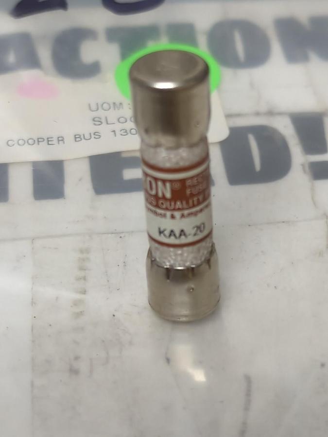 COOPER BUSSMANN,KAA-20,RECTIFIER FUSES LOT OF 11 NOS