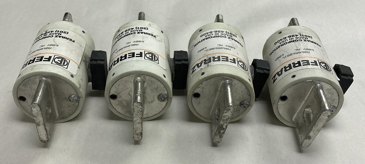 Ferraz,A060R600IL,Protistor Fuse 600V 600A NOS Lot of 4