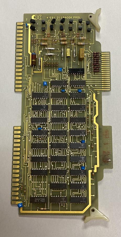 Used CINCINNATI MILACRON,4-531-2118A/00K,PC BOARD PROL ASSEMBLY REFURBISHED