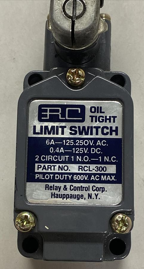 Used RELAY & CONTROL CORP,RCL-300,LIMIT SWITCH