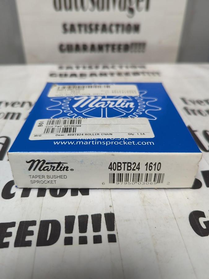 MARTIN,40BTB24 1610,TAPER BUSHED SPROCKET 24 TEETH NEW
