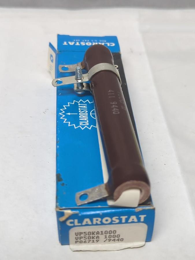 CLAROSTAT,VP50KA,RESISTOR 1000 OHMS LOT OF 3 NOS
