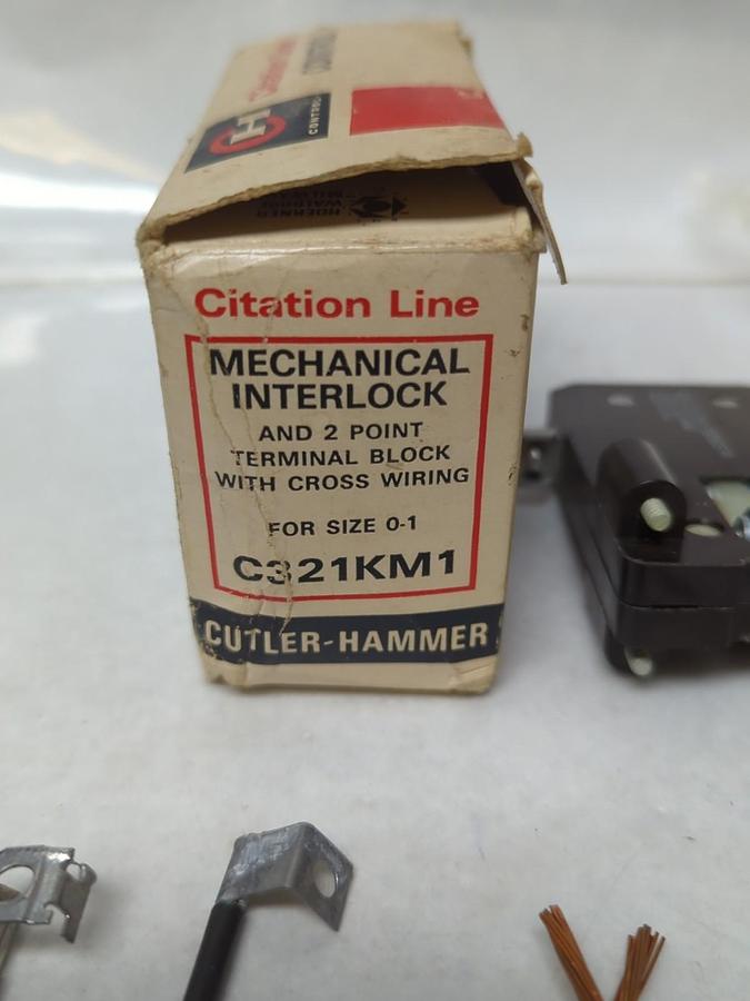 CUTLER-HAMMER,C321KM1,MECHANICAL INTERLOCK NOS