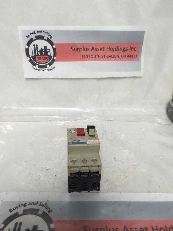 Used TELEMECANIQUE,GV2-M05,MOTOR STARTER CIRCUIT BREAKER PRE-OWNED