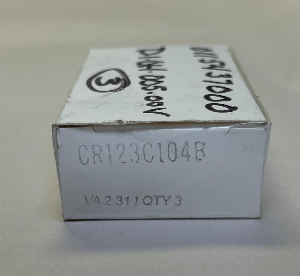 GENERAL ELECTRIC,CR123C104B,THERMAL OVERLOAD HEATER LOT OF 3 NOS