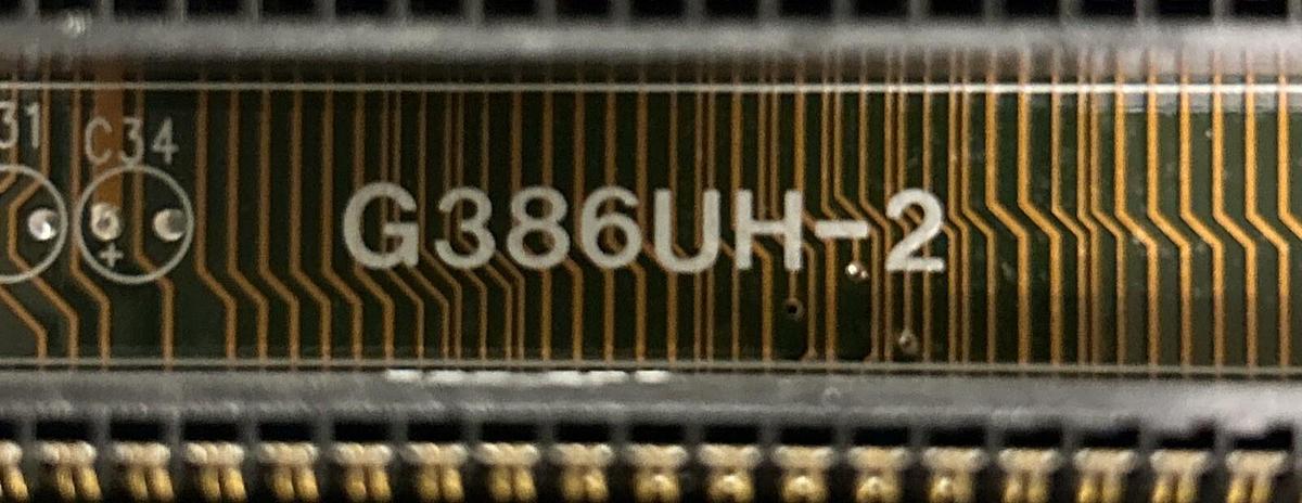 Used UNBRANDED,G386UH-2,CIRCUIT BOARD