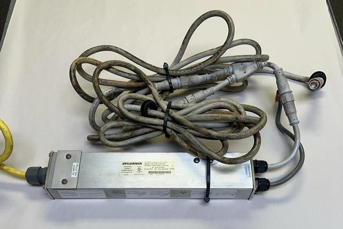 Used SYLVANIA,LPR 1090-19-GG-299,POWER SUPPLY