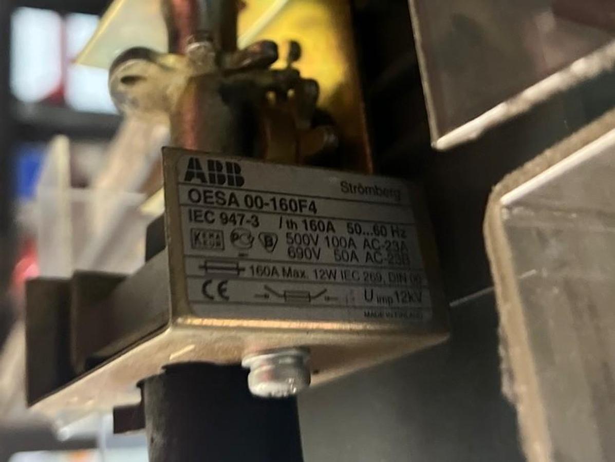 Used ABB,OESA 00-160F4,DISCONNECT SWITCH