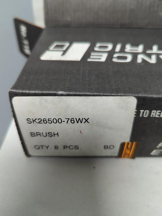 RELIANCE ELECTRIC,SK26500-76WX,CARBON MOTOR BRUSHES BOX OF 8 PIECES NOS