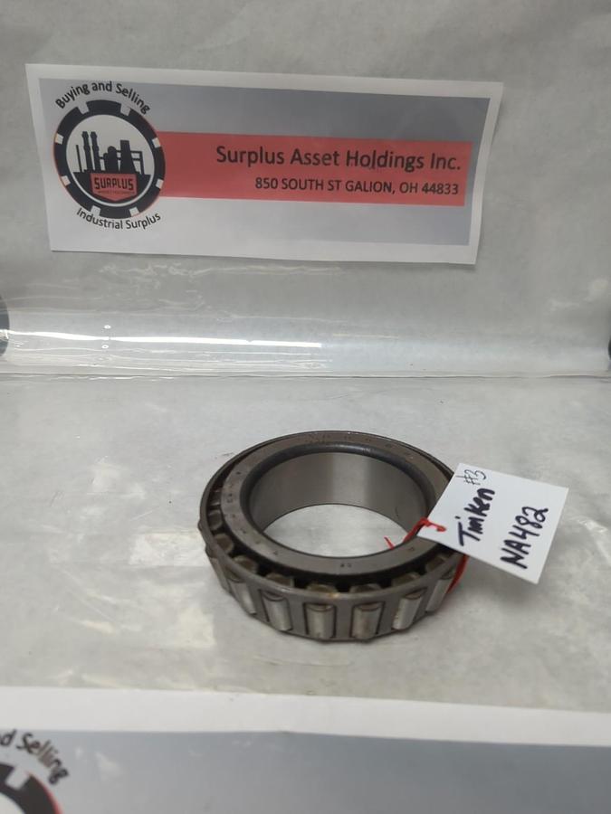 Used TIMKEN,NA482,ROLLER BEARING CONE PRE-OWNED