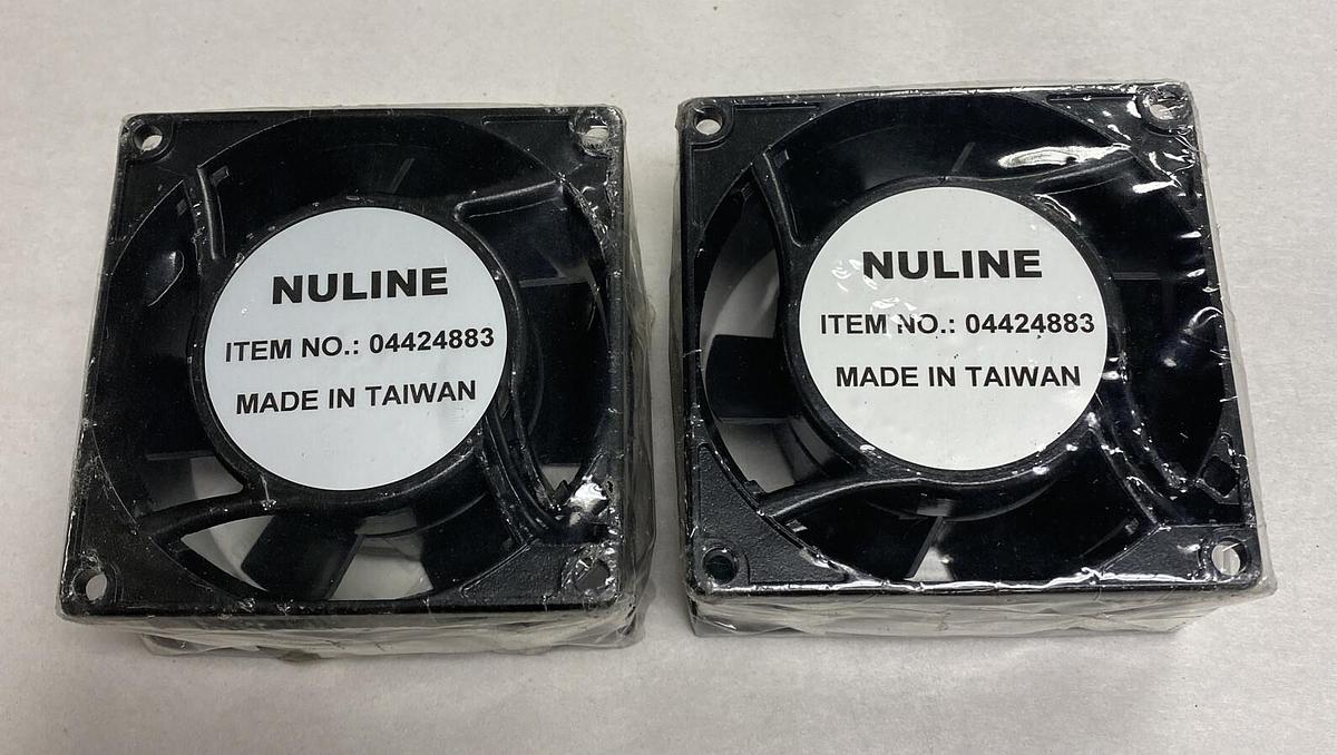Nuline,04424833,AC Square Fan Lot Of 2 NOS