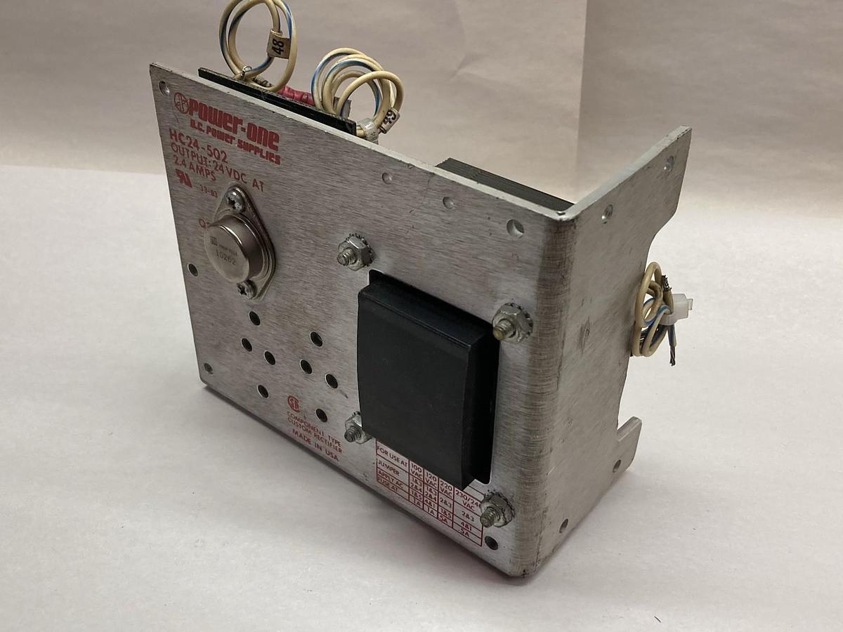 Used Power-One,HC24-502,DC Power Supply 24VDC 2.4A