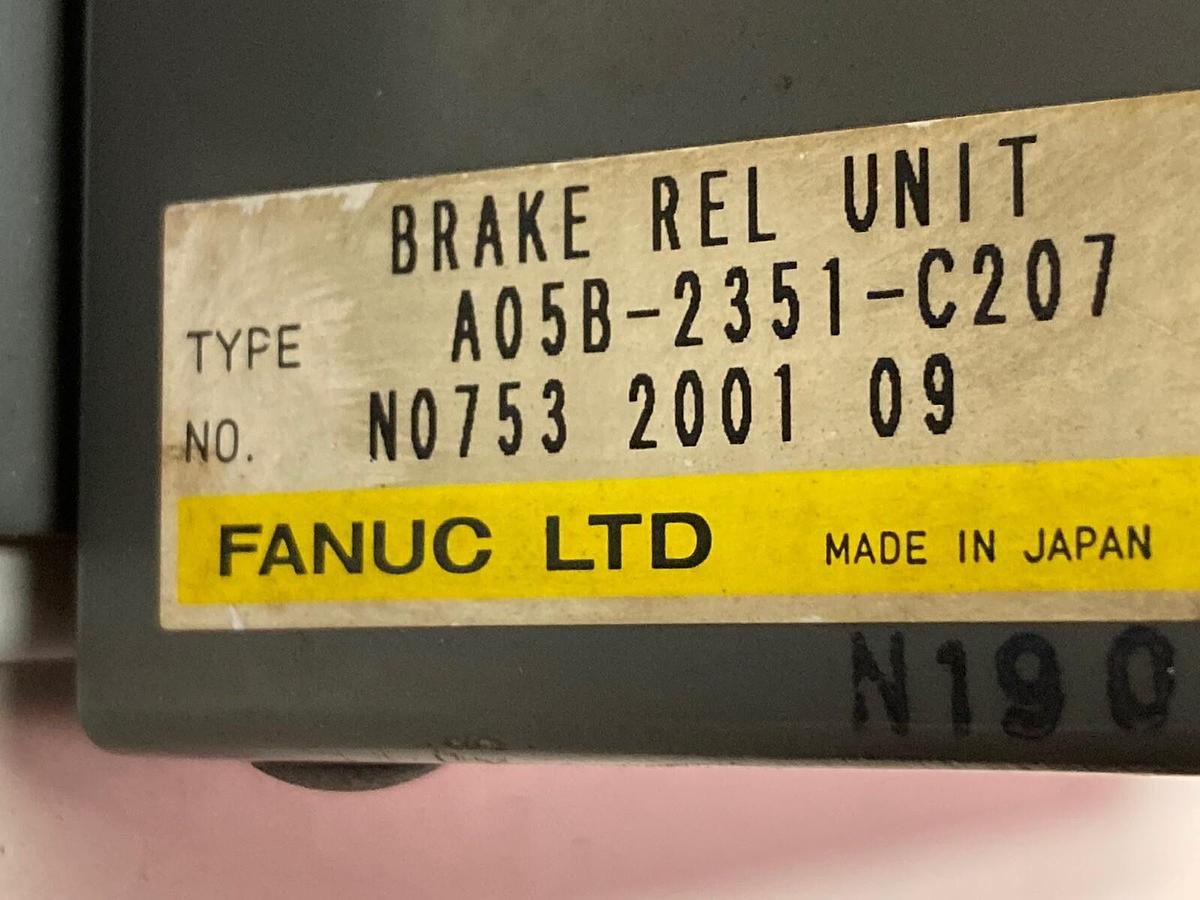 Used Fanuc,A05B-2351-C207,Axis Brake Release Unit