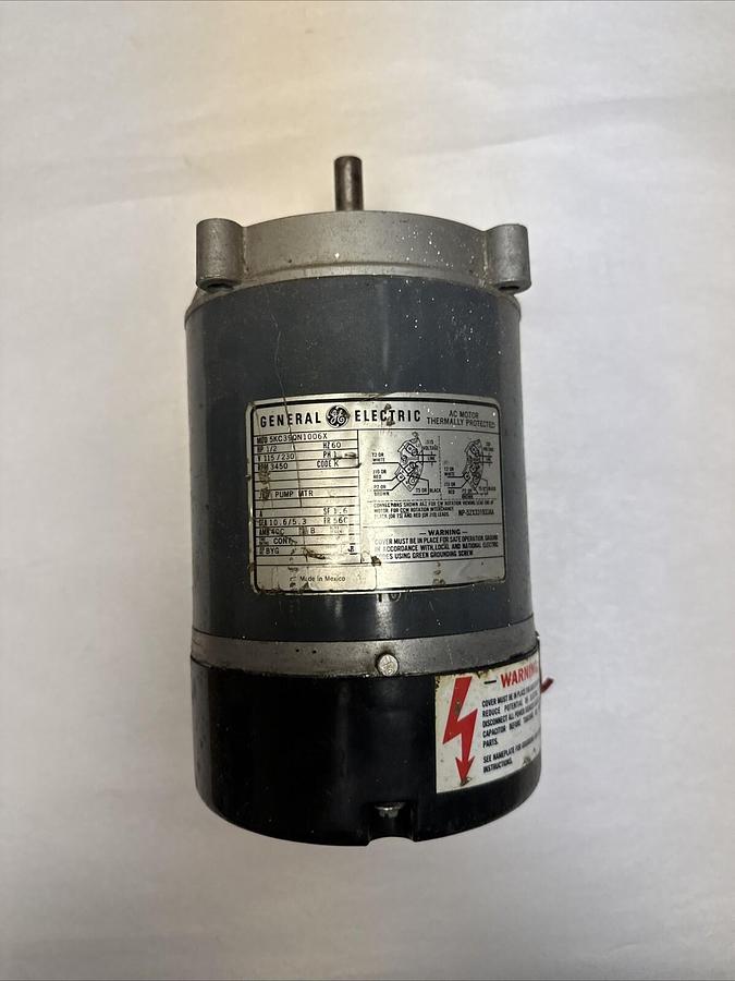 Used GE,KC39QN1006X,1/2HP 115/230V 3450RPM Jet Pump Motor (G079)