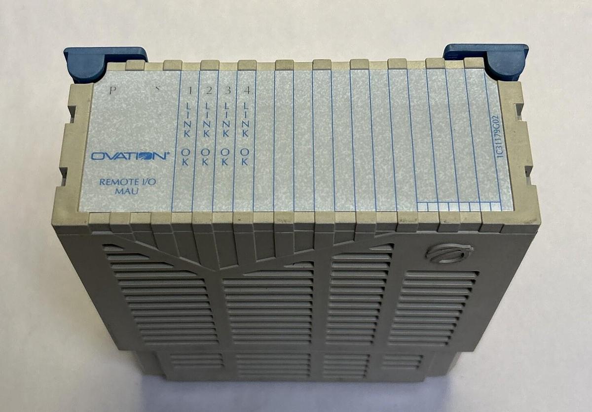 Used OVATION,IC31179G02,REMOTE I/O MASTER UNIT MODULE