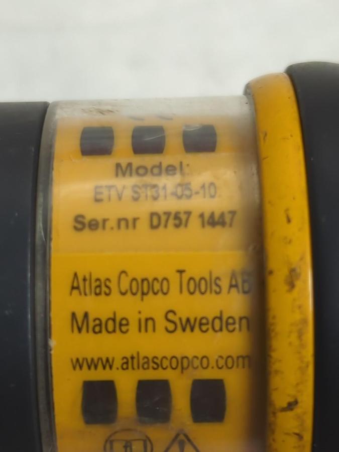 Used ATLAS COPCO,ETV-ST31-05-10,ELECTRIC NUTRUNNER PRE-OWNED