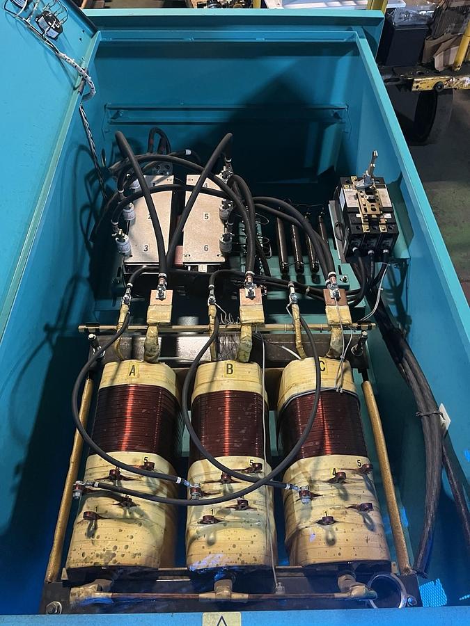 Used KINETICS,CVR125PB42TSR,RECTIFIER DC CONV POWER SUPPLY 480VAC 3PH OUT 250VDC 500A