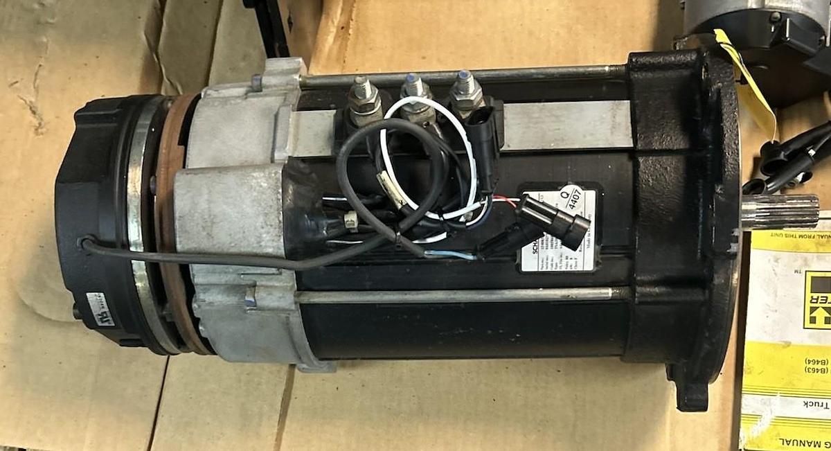 Used SCHABMULLER,TSA200-230,ELECTRIC MOTOR 80V 8KW 3PH