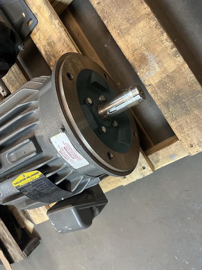 Used BALDOR,ZDNM3669T,VECTOR DRIVE MOTOR 2HP 1725RPM 230/460V 3PH 182TC FRAME