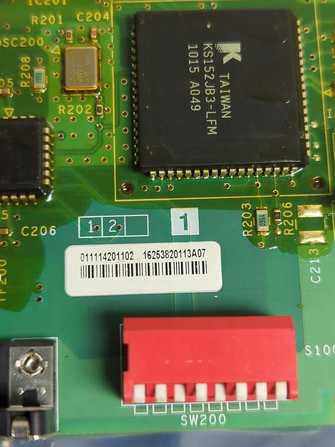 Used SCHNEIDER ELECTRIC,16253820113A07,CIRCUIT BOARD PRE-OWNED