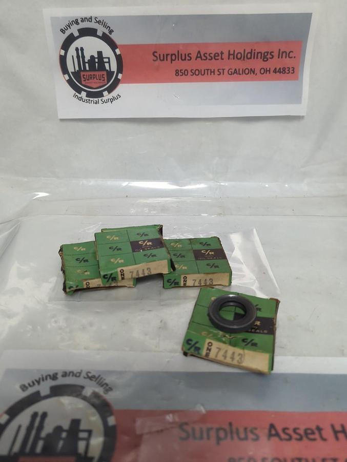 CHICAGO RAWHIDE,7443,OIL SEAL LOT OF 4 NOS