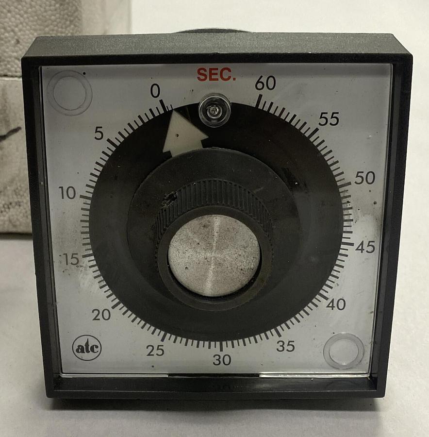 Used ATC,305E007M10XX,TIMER MODULE 0-60 SEC