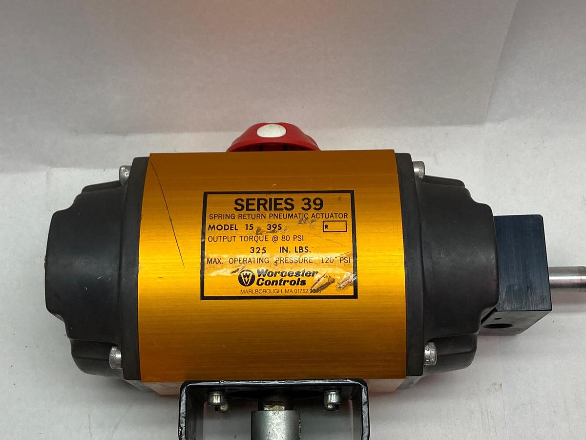 Used Worcester Controls,Series 39 Model 15,Pneumatic Actuator