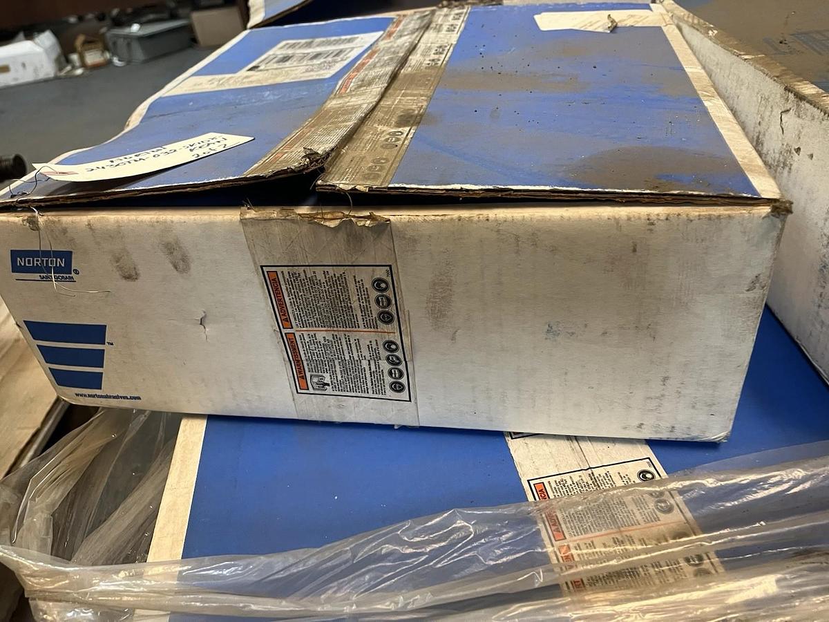 Used NORTON,66243475030,GRINDING WHEEL 350X100X27 FACE BEVEL SIDE A&B