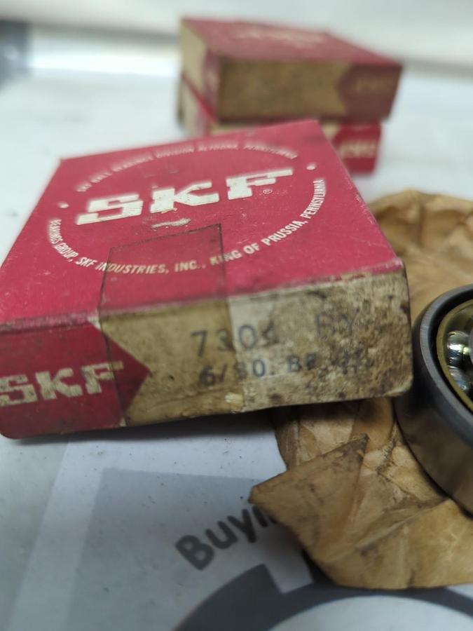 SKF,7304BY,ANGULAR CONTACT BEARING LOT OF 3 NOS