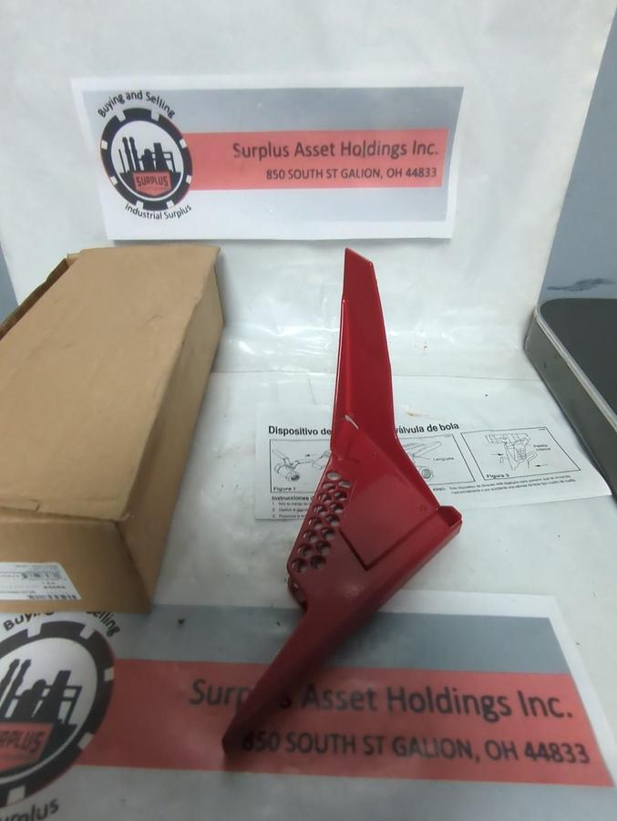 BRADY,65669,BALL VALVE LOCKOUT DEVICE HEAVY STEEL NOS