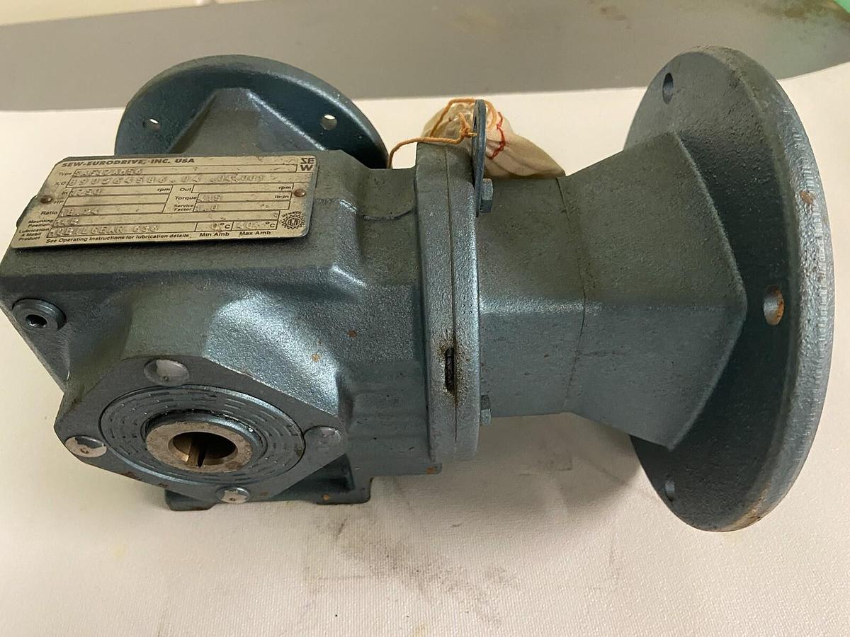 Used Sew-Eurodrive,SAF37AM56,Gear Reducer Ratio 18.24 Torque 415Ib-In