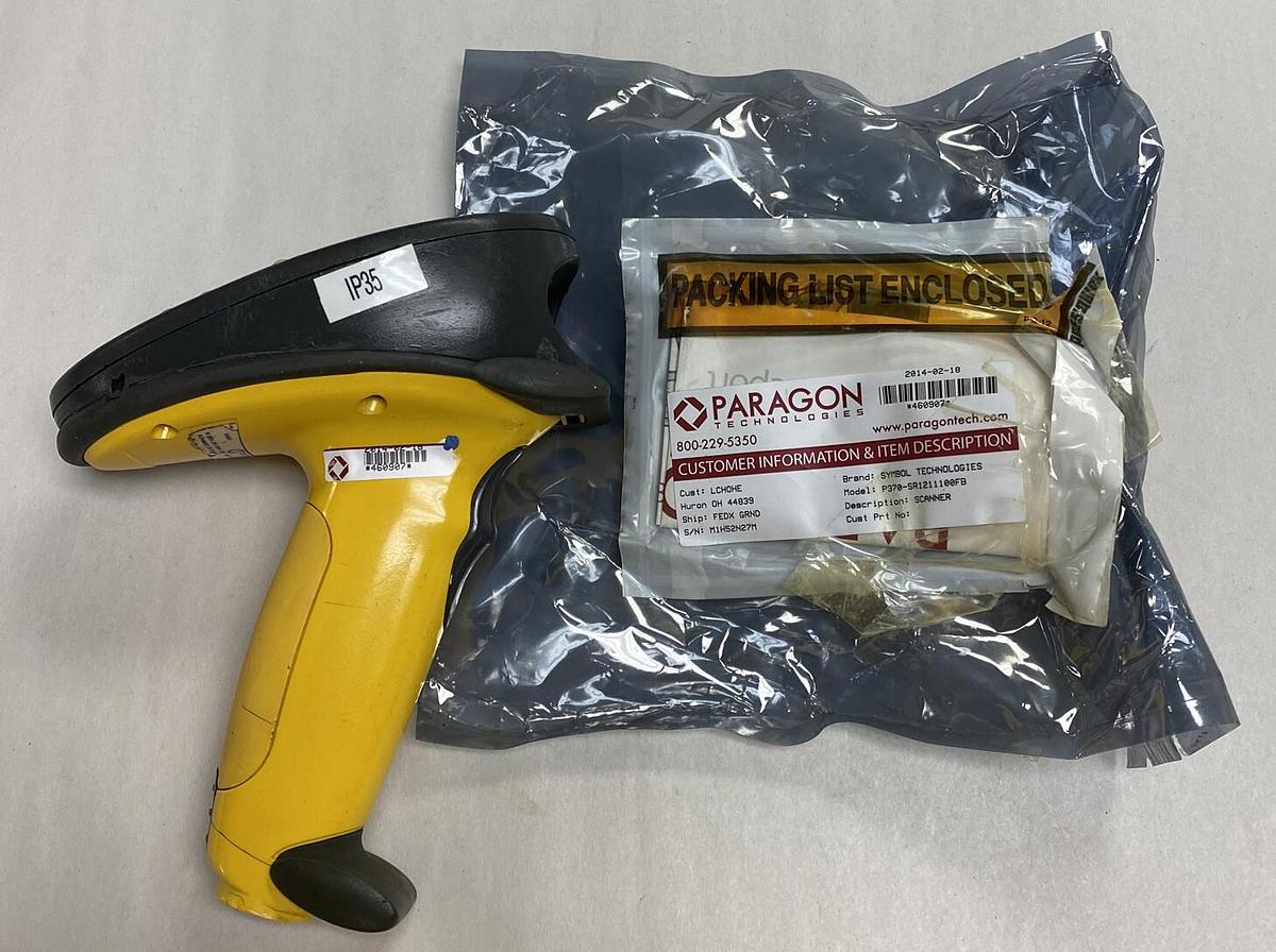 Used Symbol Technologies,P370-SR1211100FB,Barcode Scanner Refurbished