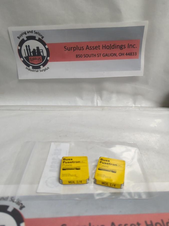 COOPER BUSSMANN,MDL 1/4,FUSE LOT OF 10 PCS NOS