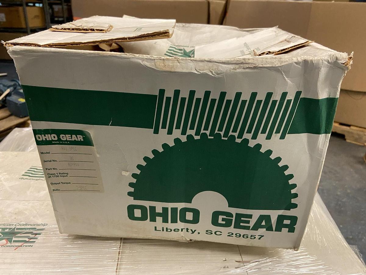 Used Ohio Gear,409916 RA1-SPEC,Speed Reducer Ratio 3 SPEC